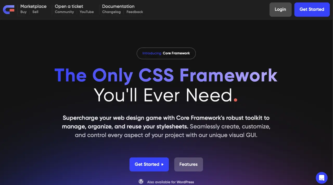 Core framework