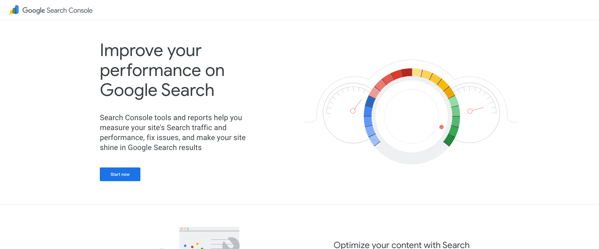 Google search console hero